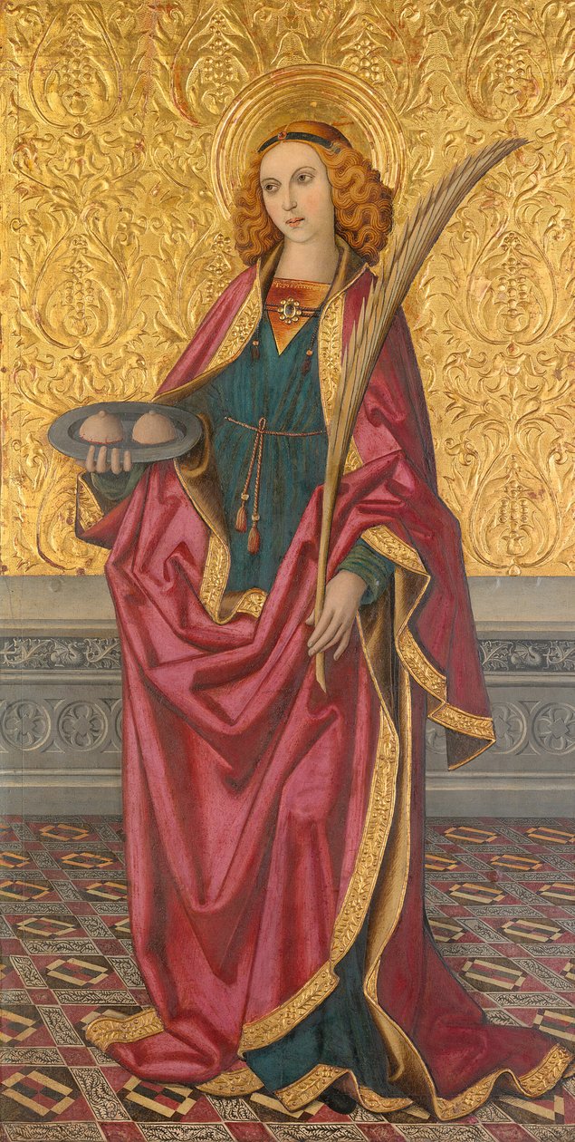 Saint Agatha by Vergós Workshop