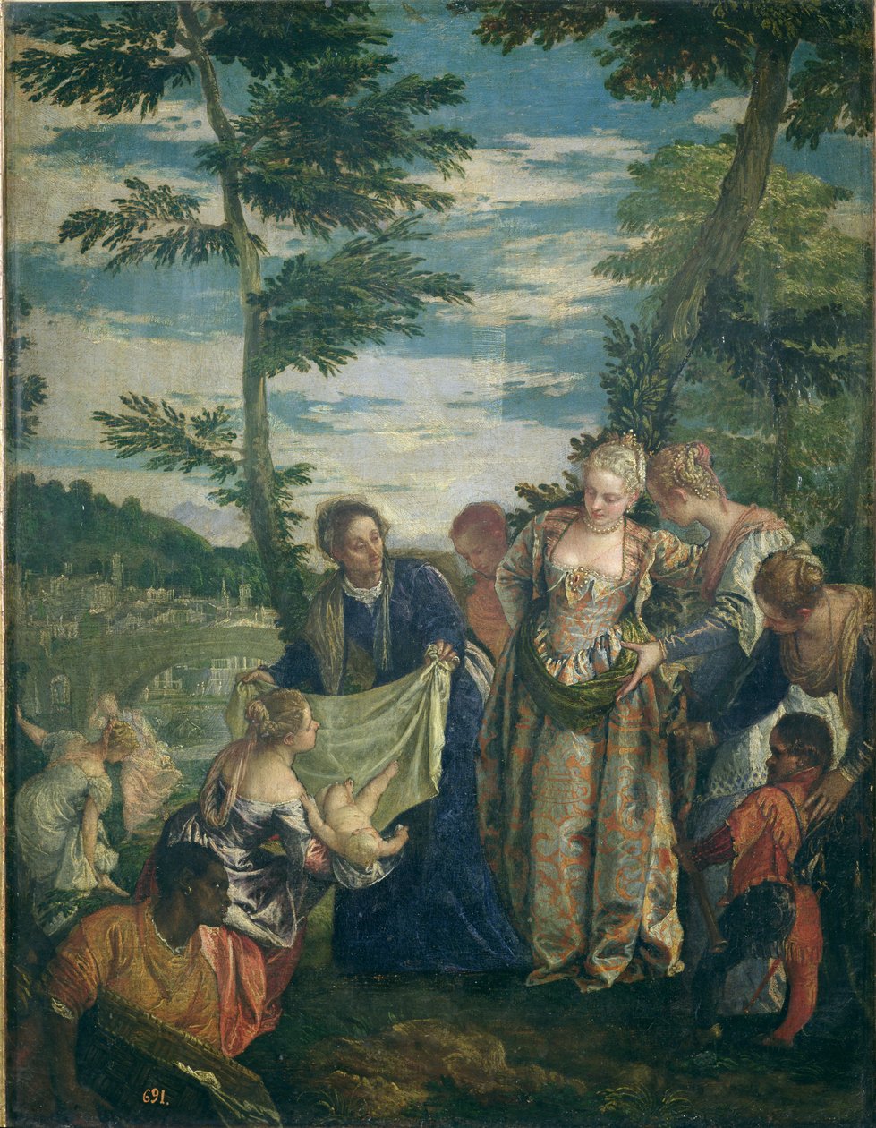 Moses Rescued from the Nile by Paolo Veronese