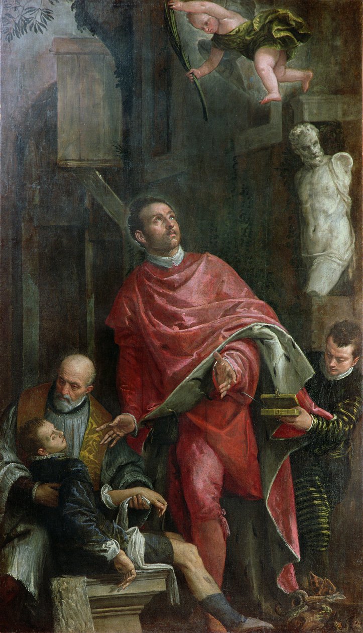 St. Pantaleone Healing a Child by Paolo Veronese