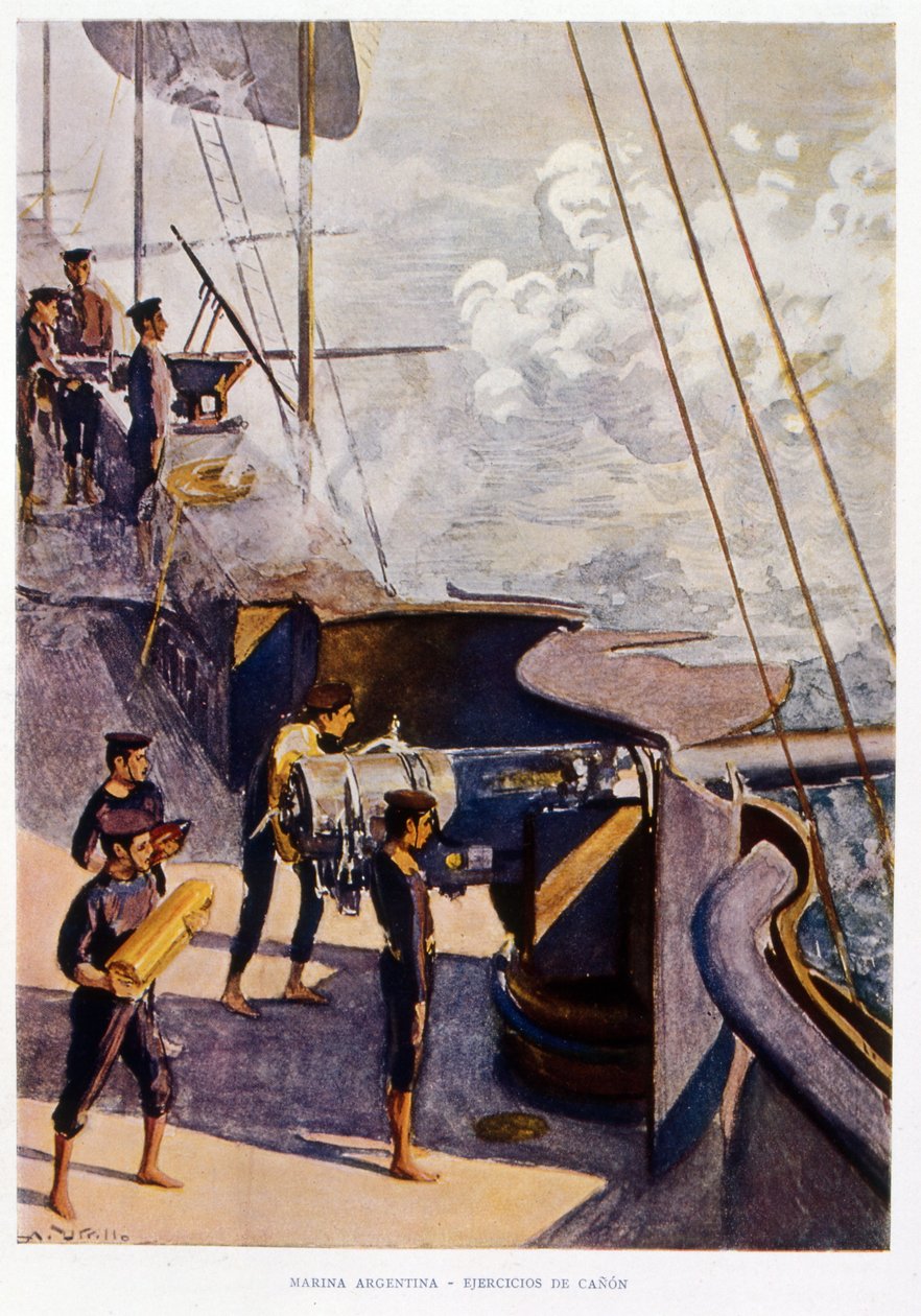 Argentine Navy in Practice by Vicente Blasco Ibanez