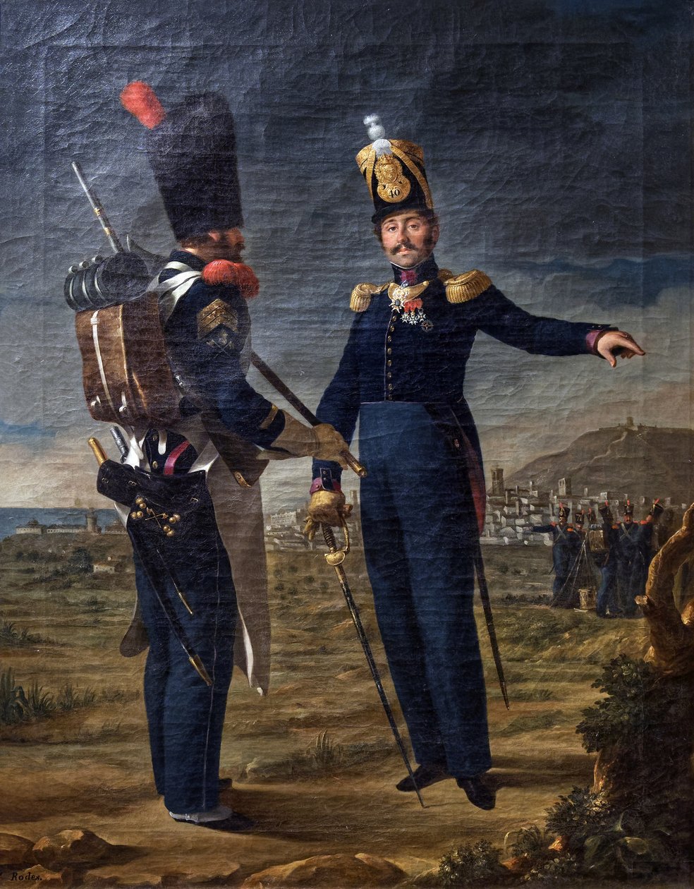 Colonel Joseph Kindelan by Vicente Rodes Y Aries