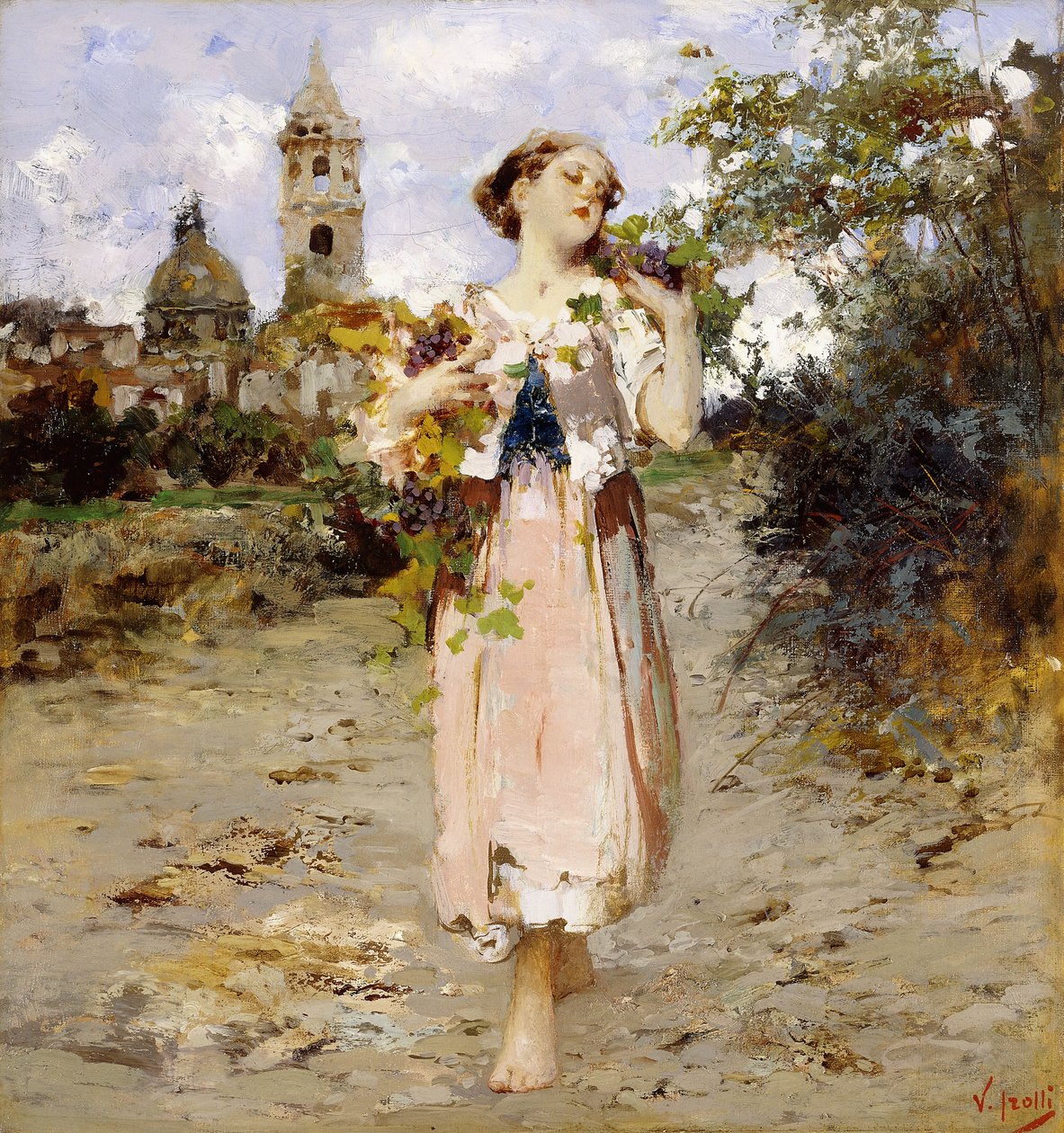 The Grape Harvest by Vicenzo Irolli