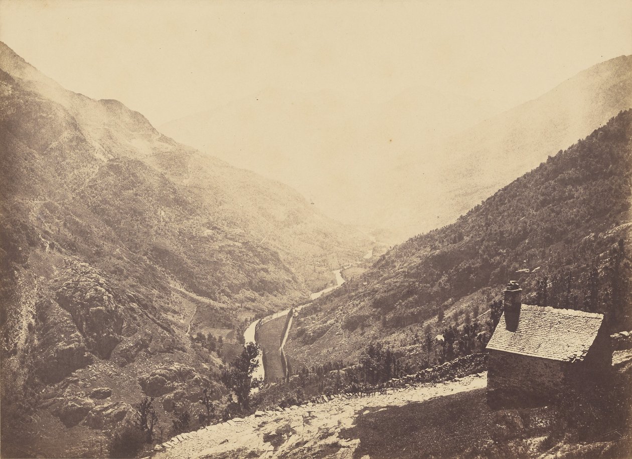 Valley Landscape by Vicomte Joseph de Vigier