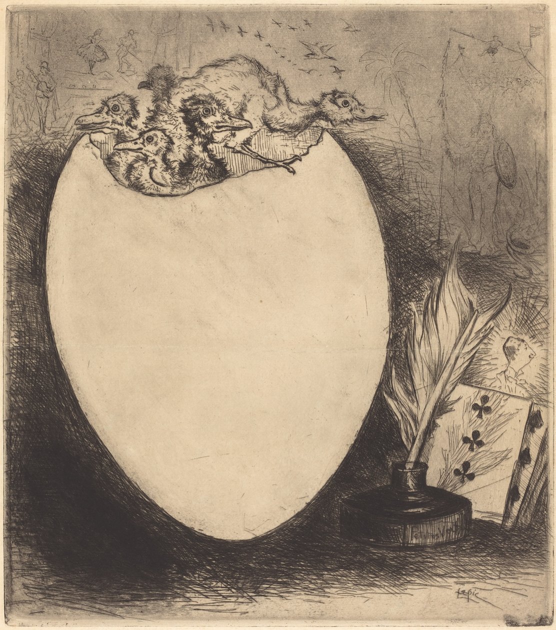 Easter Eggs by Vicomte Ludovic Lepic