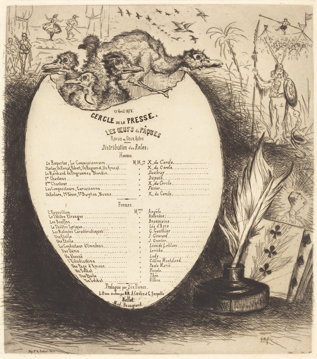 Easter Eggs by Vicomte Ludovic Lepic