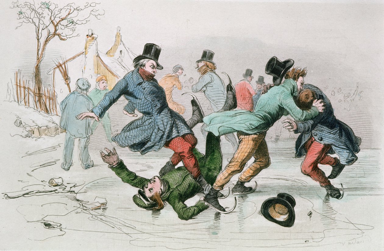 The Pleasures of Winter by Victor Adam