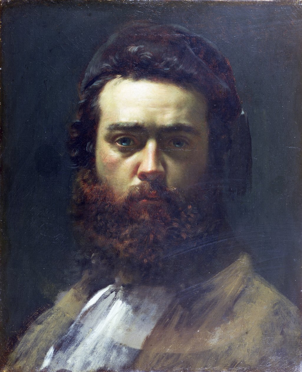 Self Portrait as a Young Man by Victor Francois Eloi Biennoury