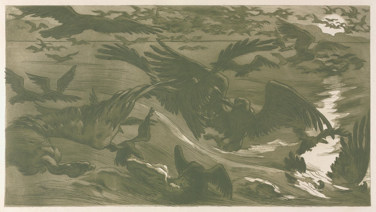 Birds of Prey by Victor Emile Prouve