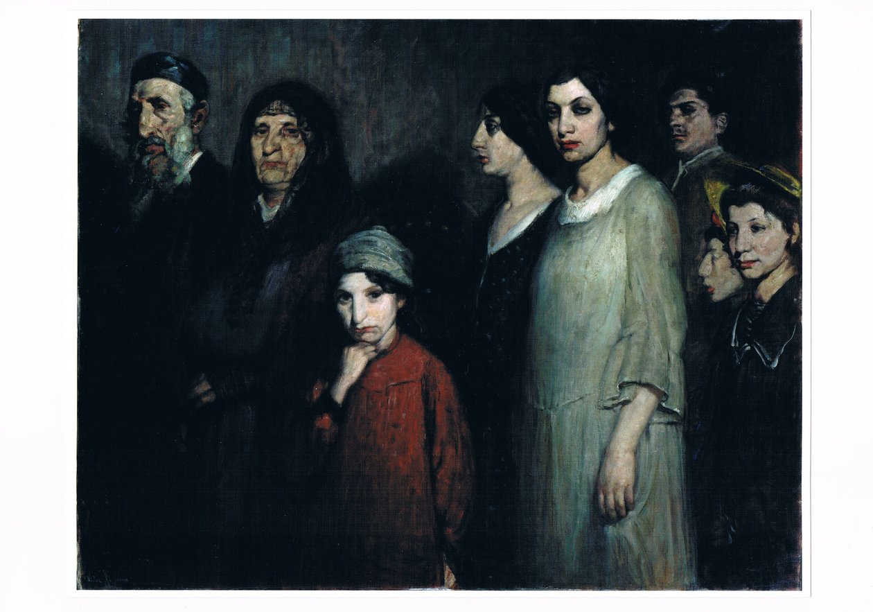The Emigrants, c.1910 by Victor Hageman