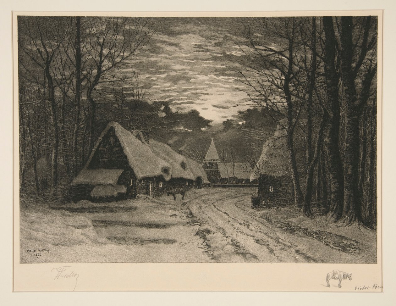 Evening Show by Victor Louis Focillon
