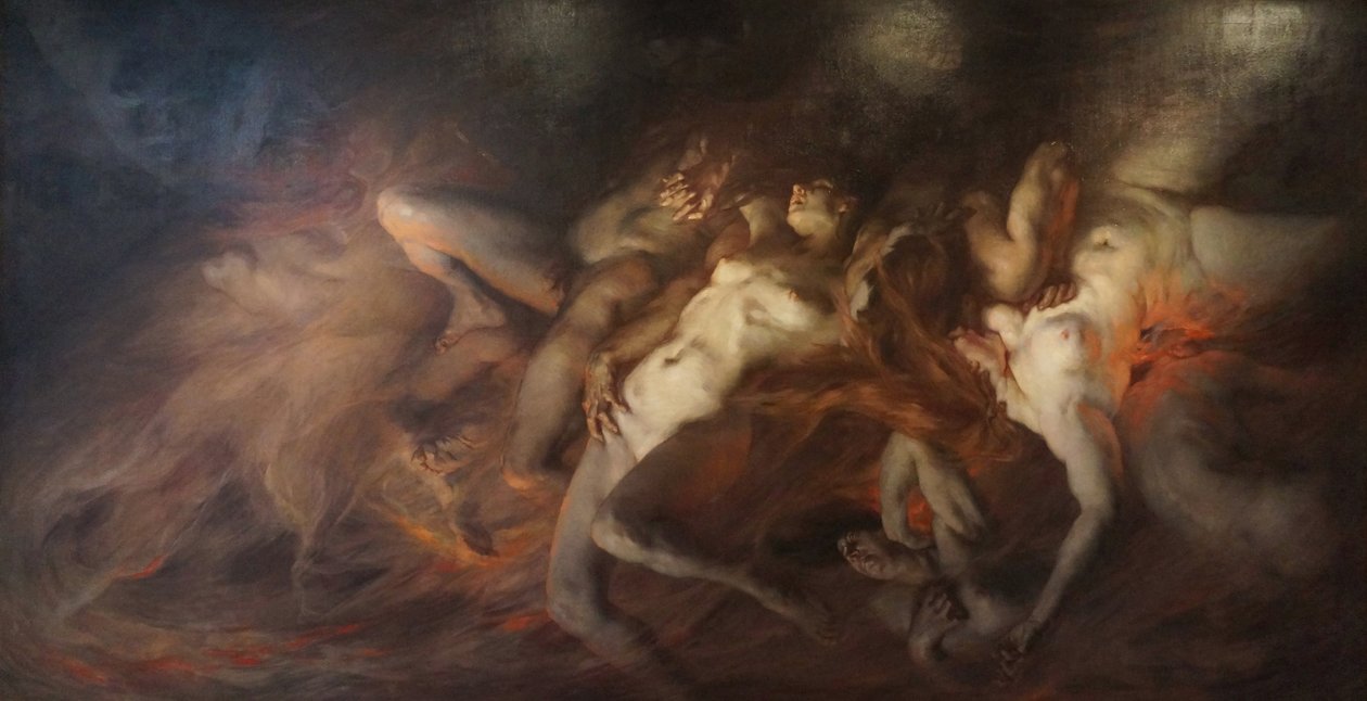 Les Voluptueux by Victor Prouvé