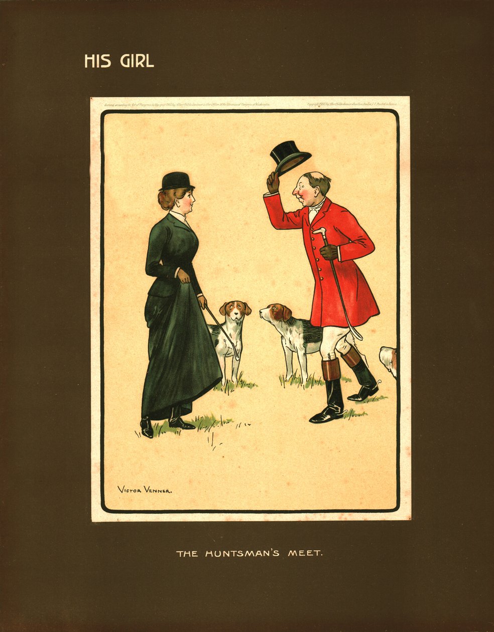 His Girl, The Huntsmans Meet by Victor Venner
