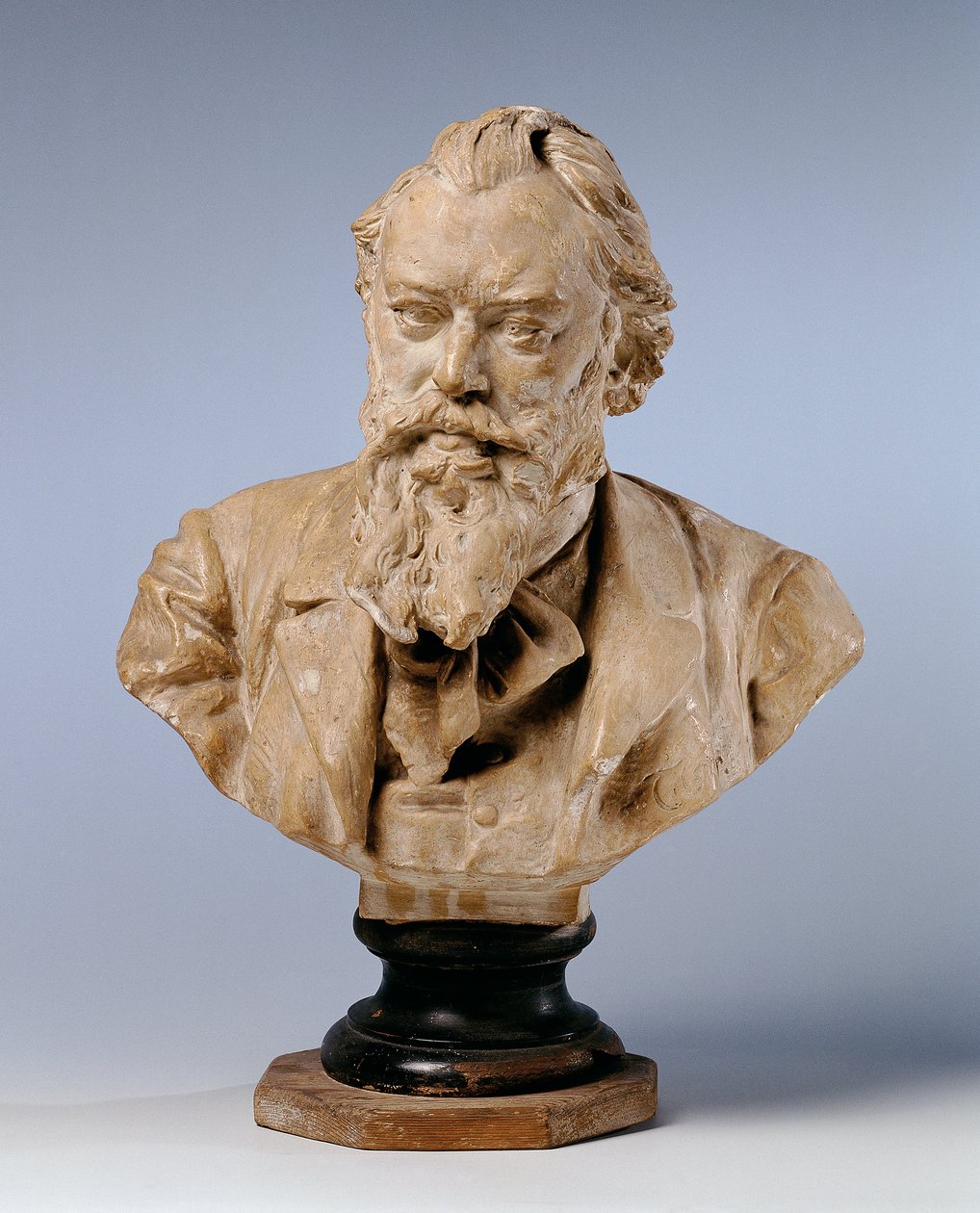 The Composer Johannes Brahms by Viktor Oskar Tilgner