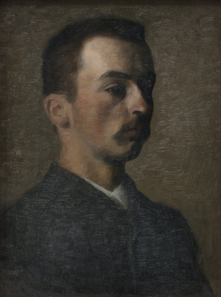 Self-Portrait by Vilhelm Hammershoi