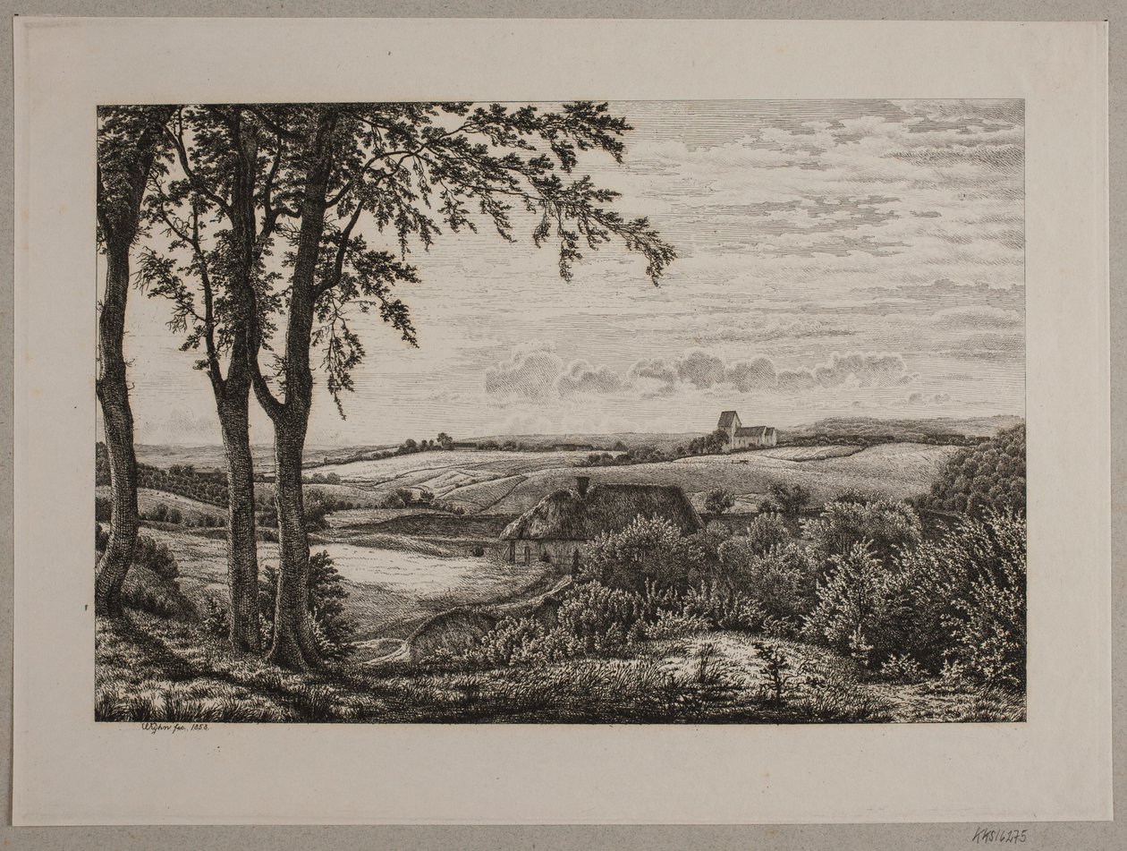 Afternoon Landscape, Zealand by Vilhelm Kyhn