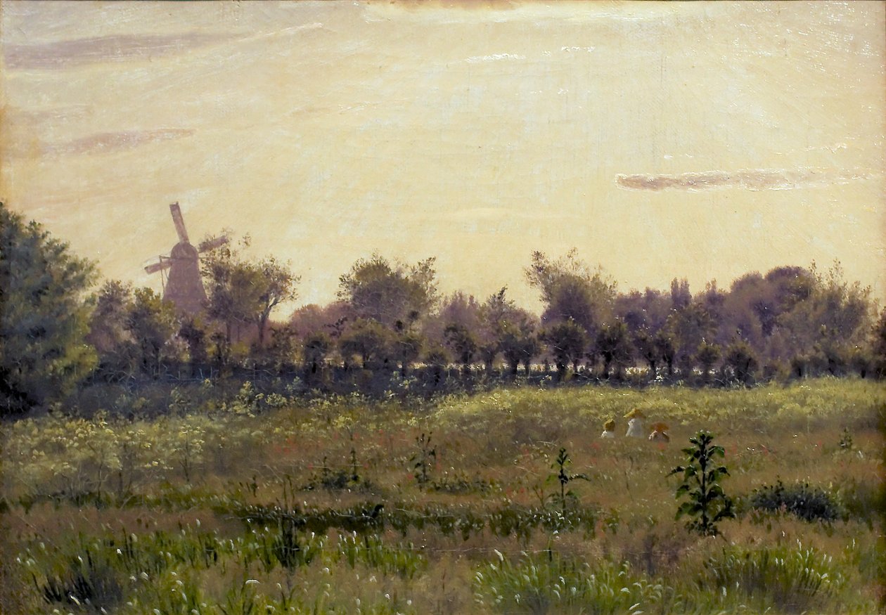 The Meadow by the Artist