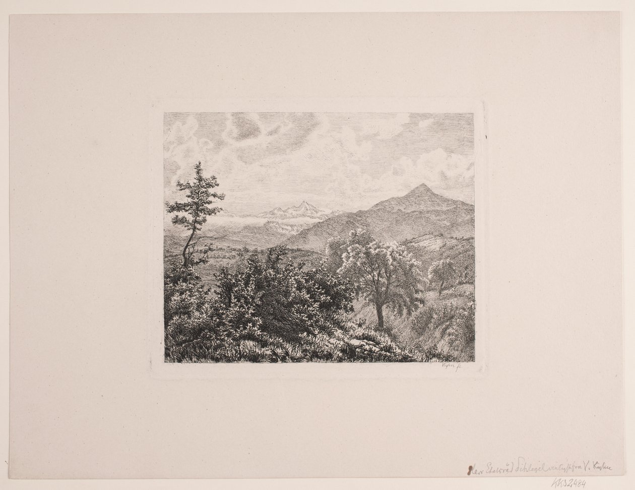 Highland Landscape by Vilhelm Kyhn