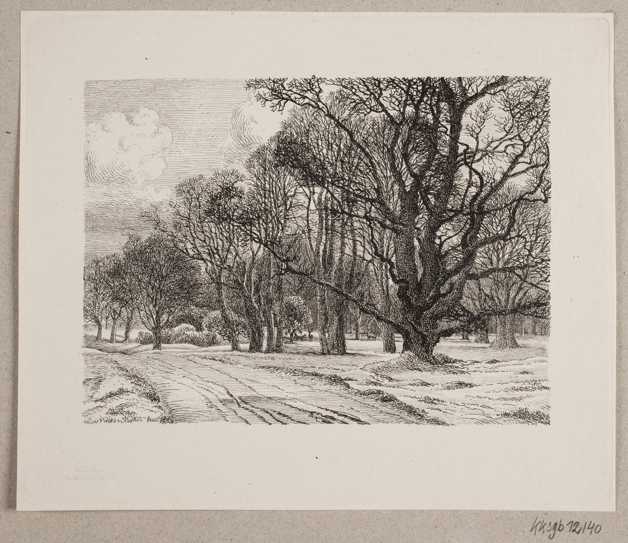 Winter in the Forest by Vilhelm Kyhn
