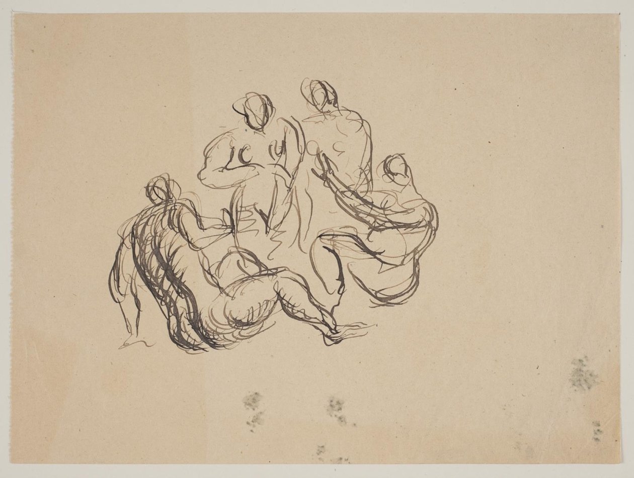 Composition with Five Naked Women by Vilhelm Lundstrøm