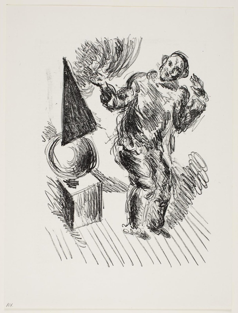 Demonstration of Cubism by Vilhelm Lundstrøm