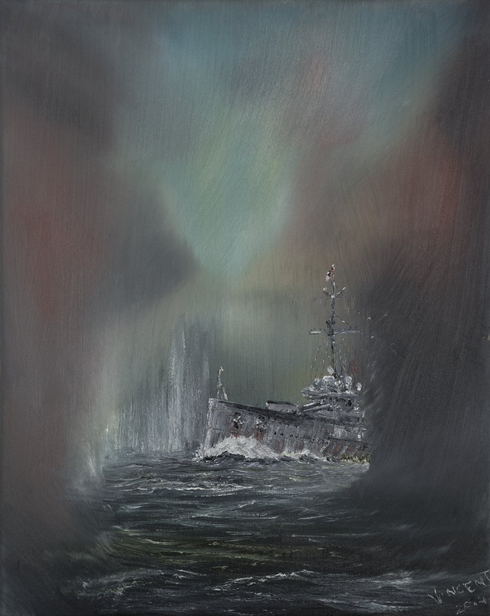 Jutland May 31st 1916 by Vincent Alexander Booth