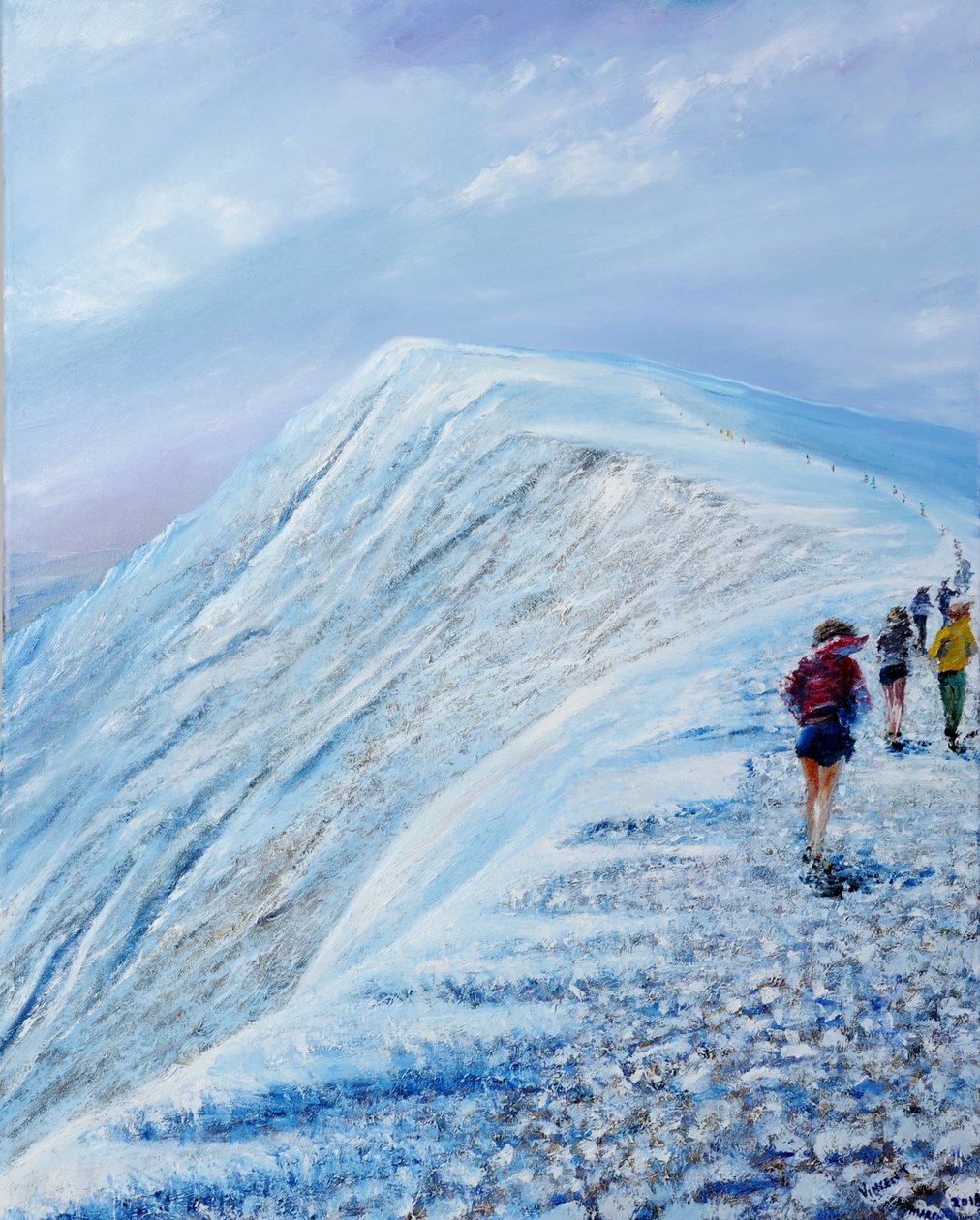Race on Helvellyn by Vincent Alexander Booth