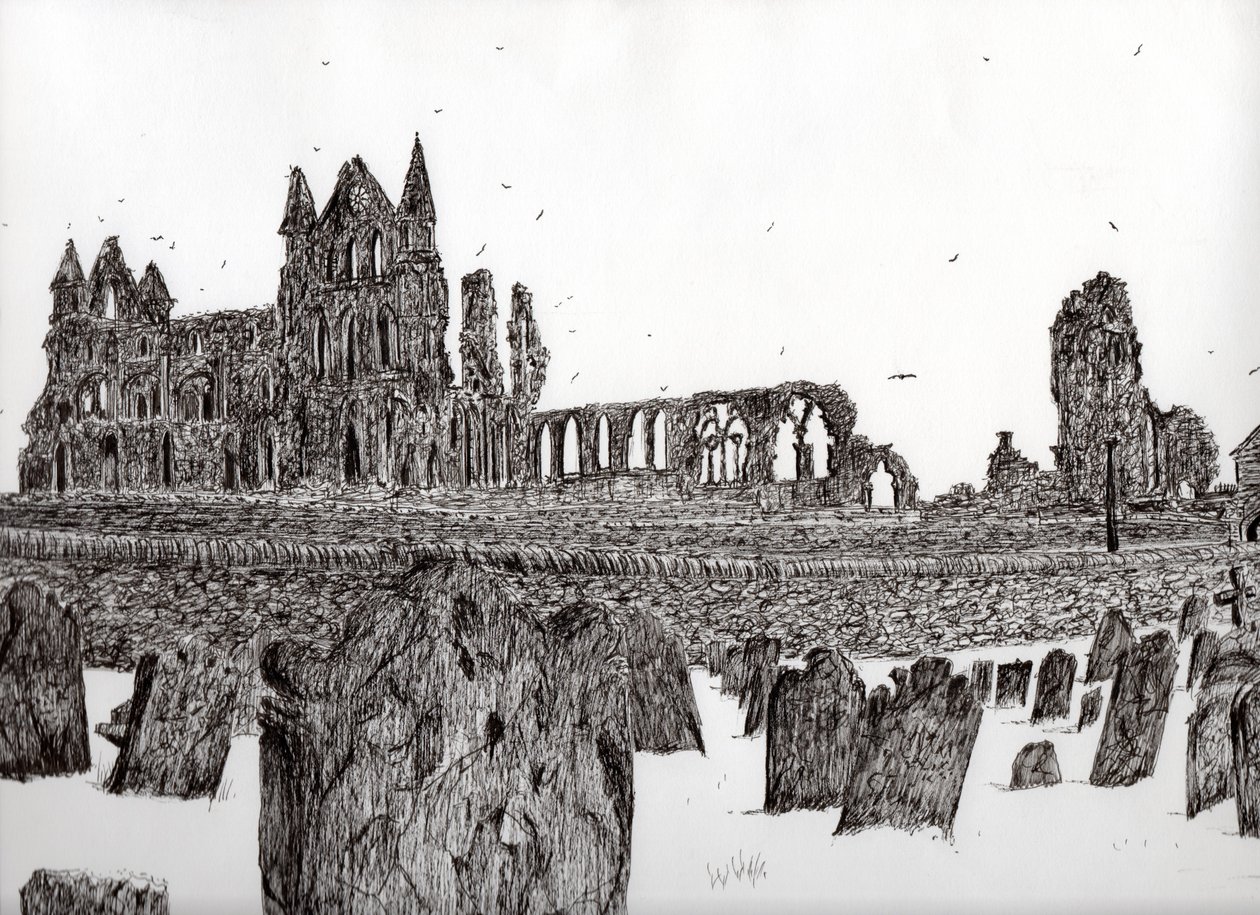 Whitby Abbey by Vincent Alexander Booth