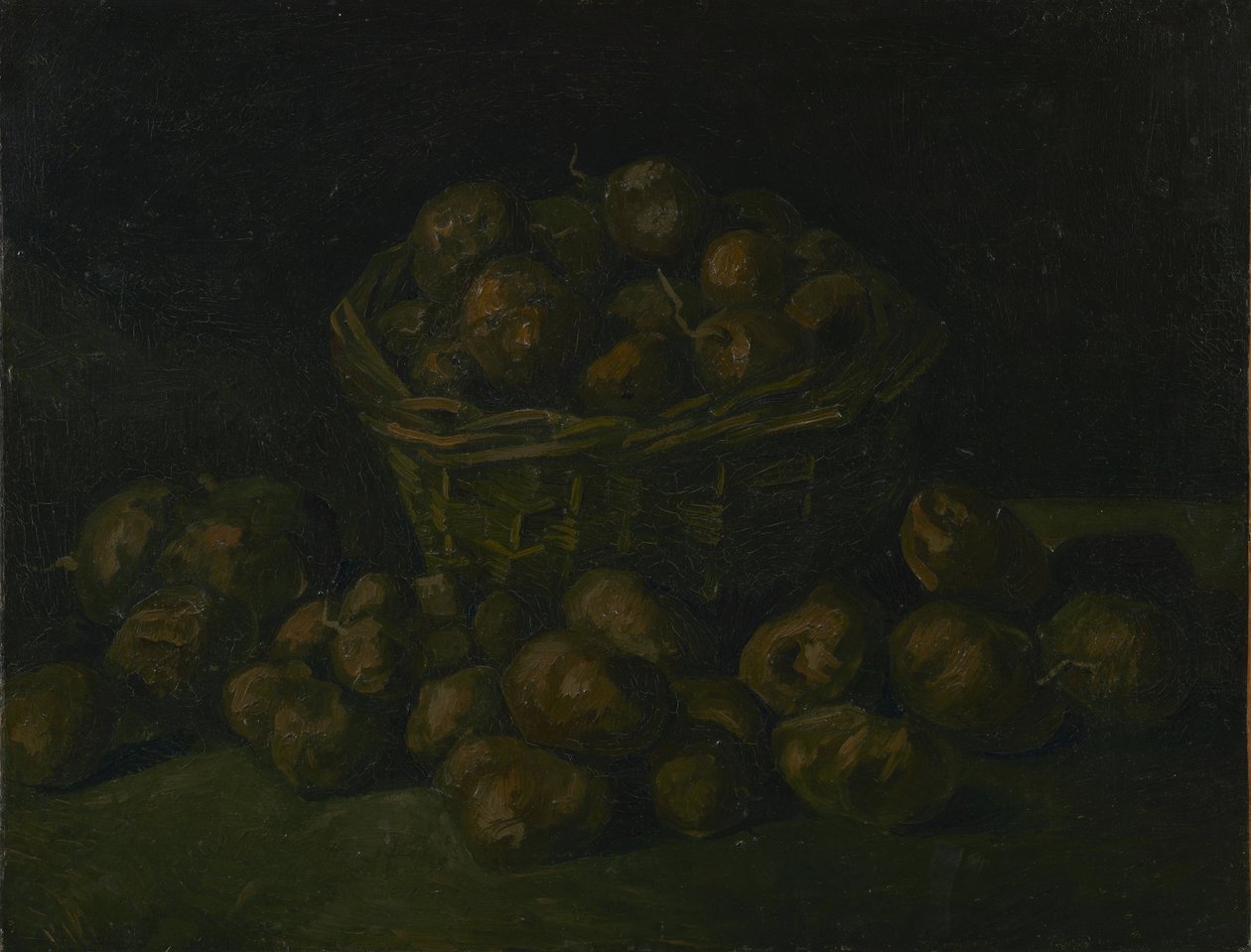 Basket of Potatoes by Vincent van Gogh