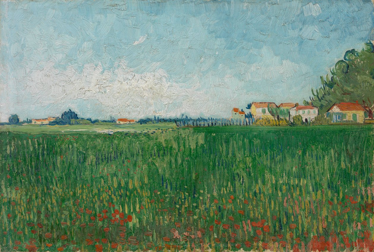 Field with Poppies by Vincent van Gogh