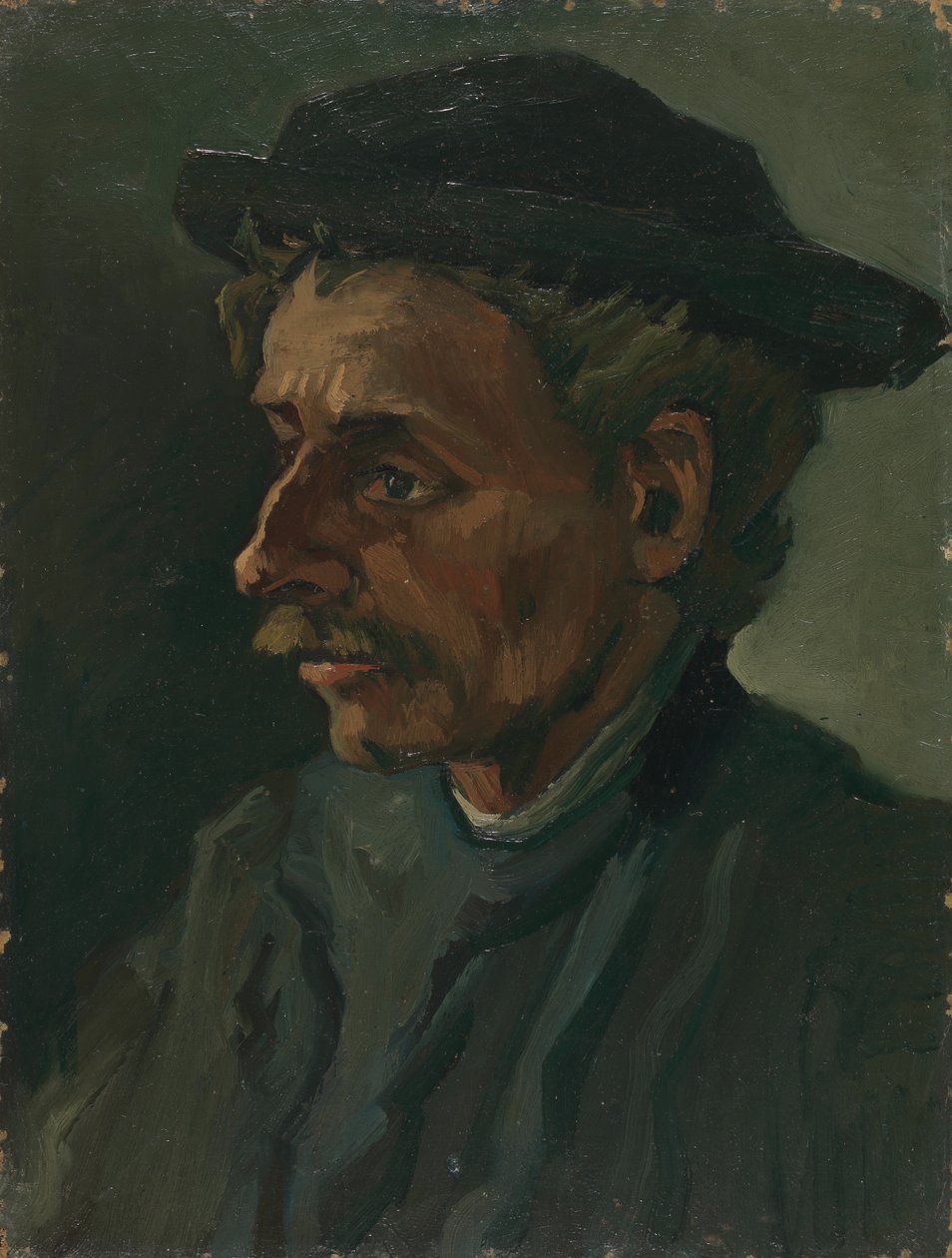 Head of a Man by Vincent van Gogh