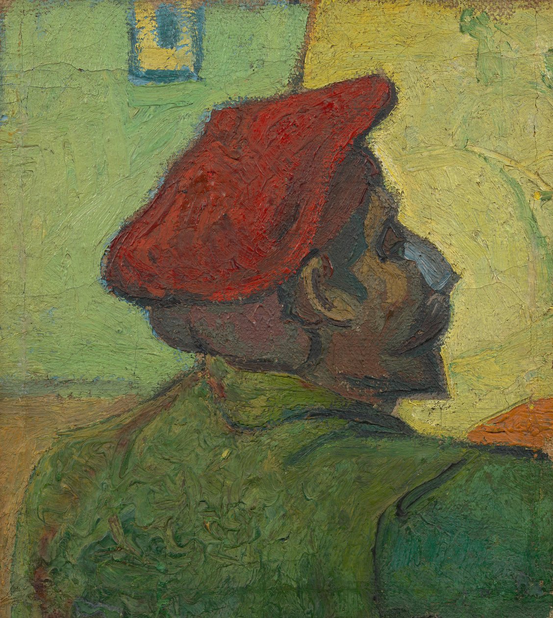 Portrait of Gauguin by Vincent van Gogh