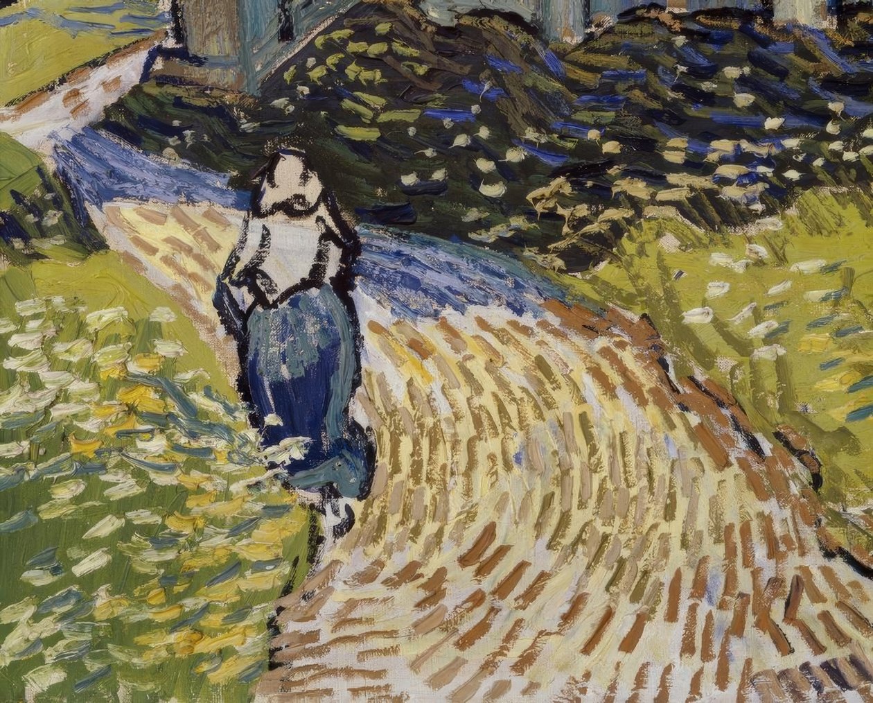 The Church in Auvers-sur-Oise by Vincent van Gogh