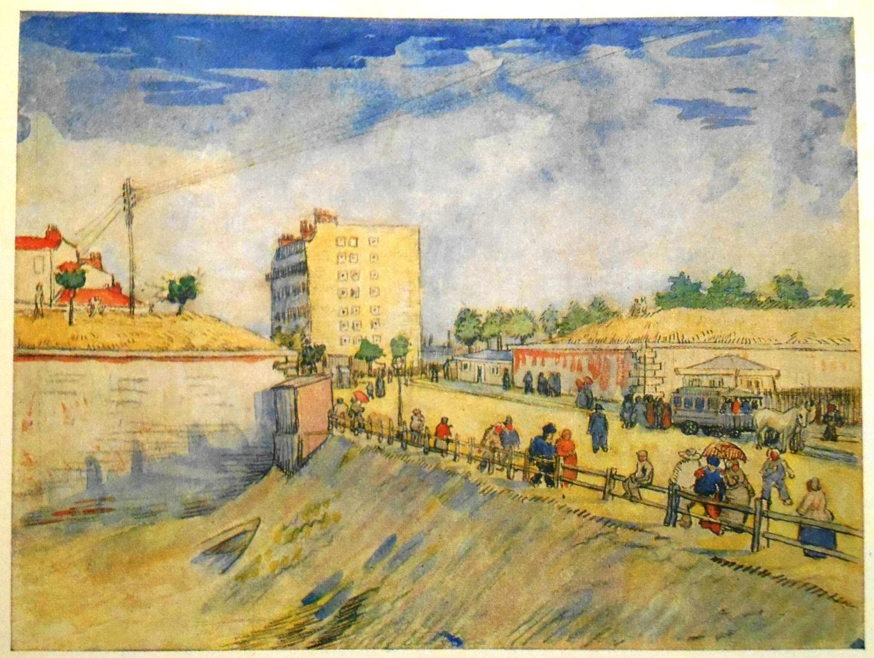 Entrance to Paris with a Horsecar by Vincent van Gogh