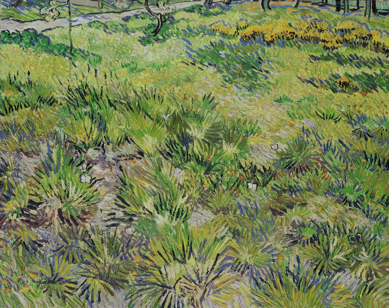 Meadow with Butterflies by Vincent van Gogh