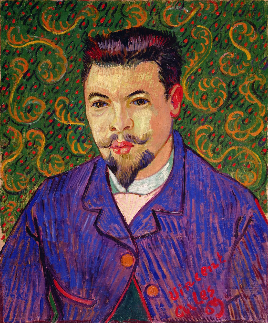 Portrait of Dr. Felix Rey by Vincent van Gogh