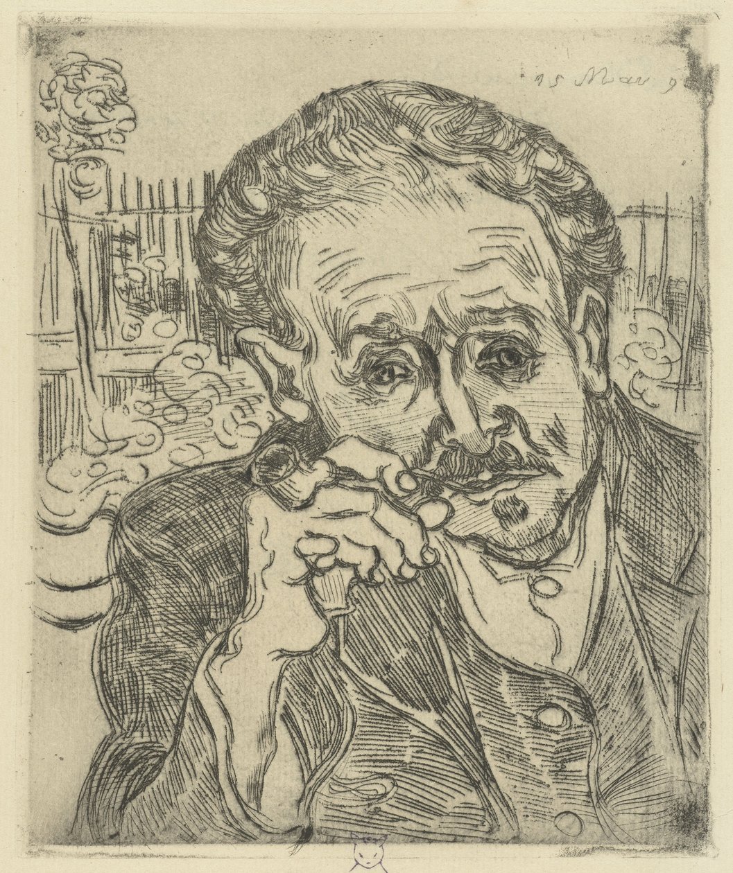 Portrait of Dr. Gachet by Vincent van Gogh