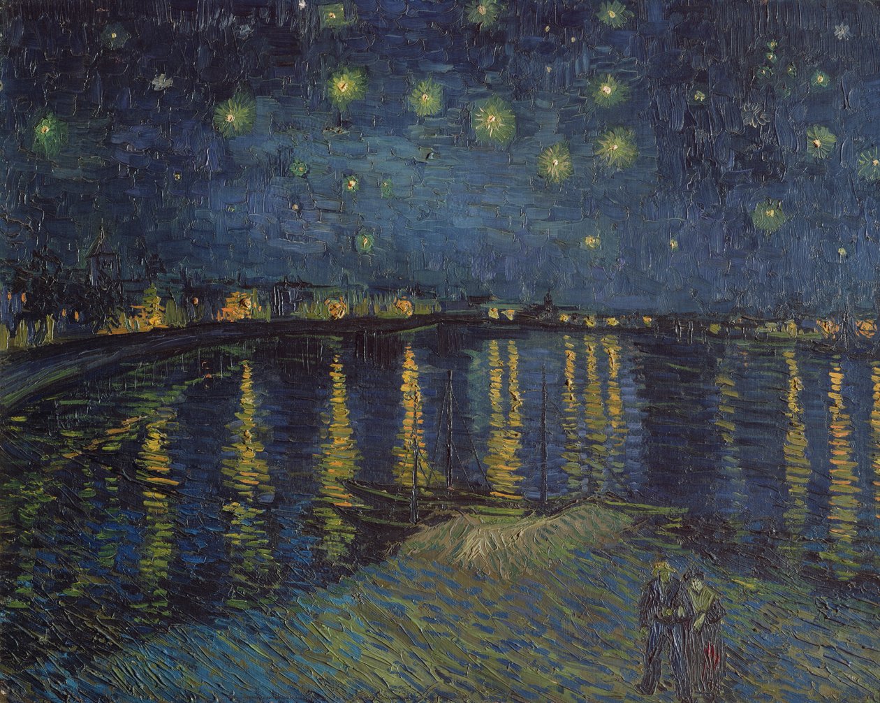 Starry Night over the Rhone by Vincent van Gogh