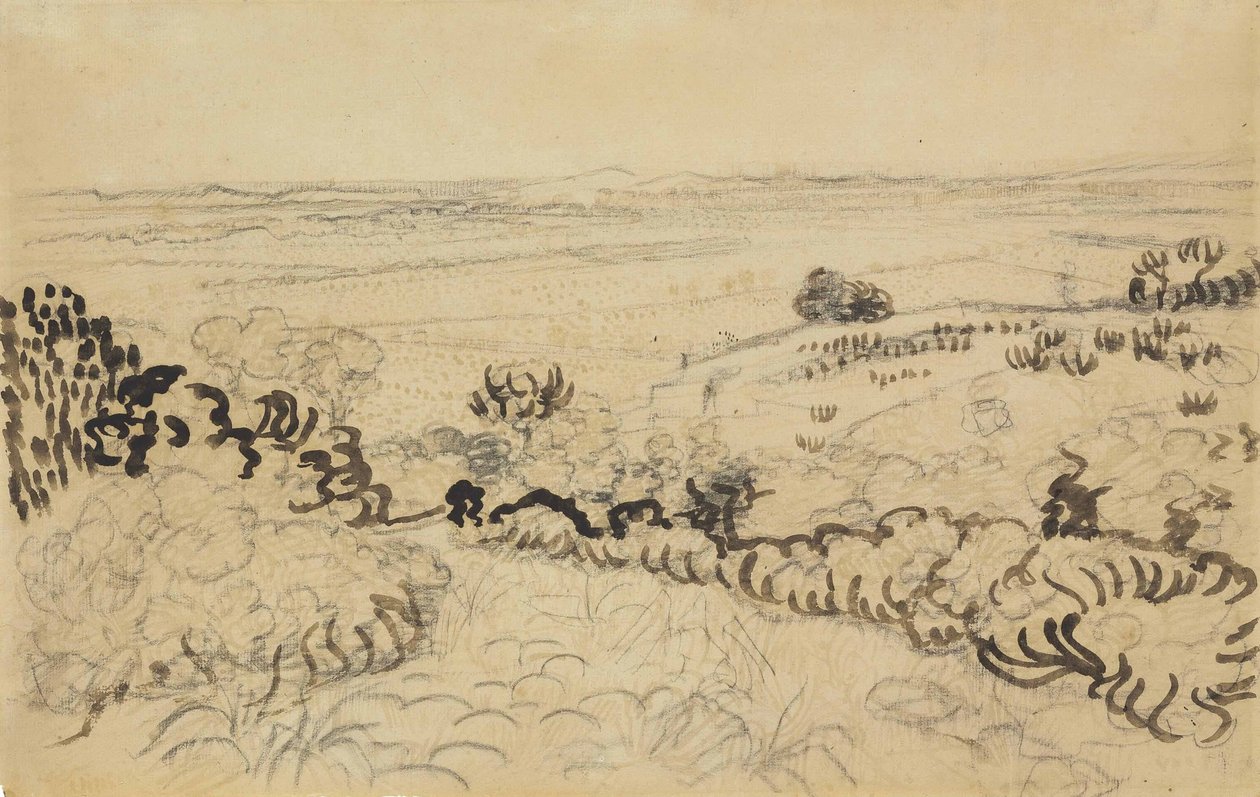 View of Montmajour by Vincent van Gogh
