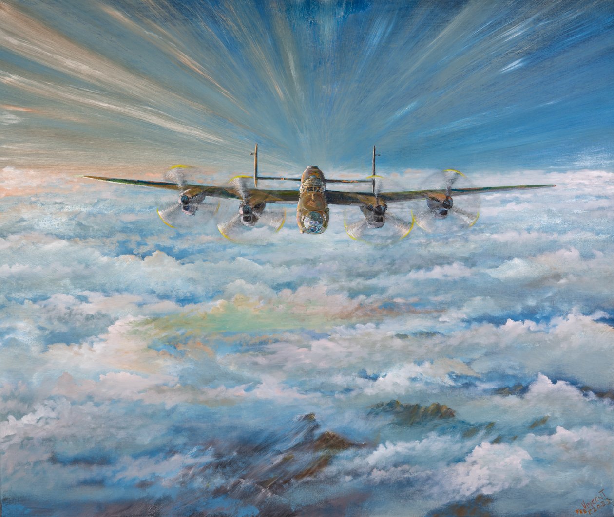 Avro Lancaster B1 Special by Vincent Alexander Booth