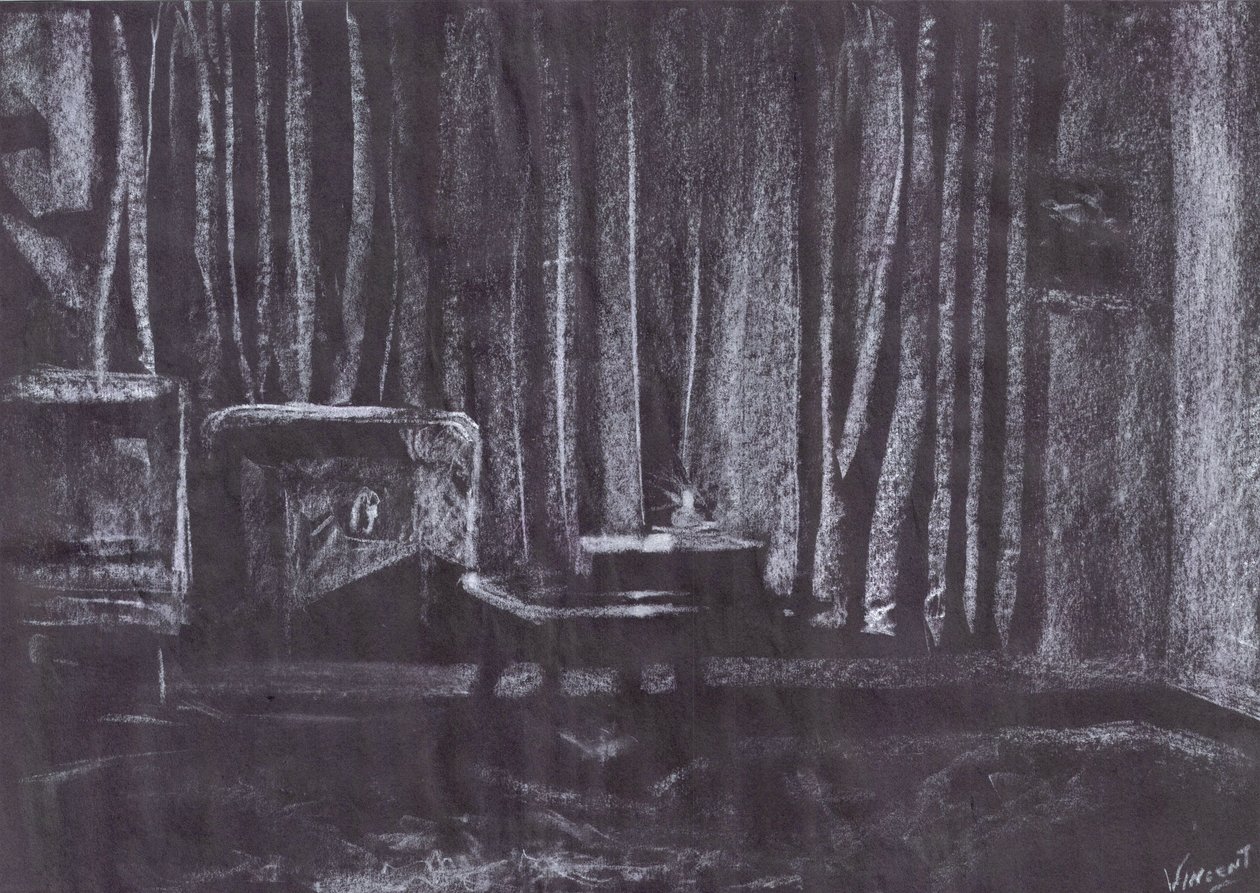 Curtains by Candle Light by Vincent Alexander Booth