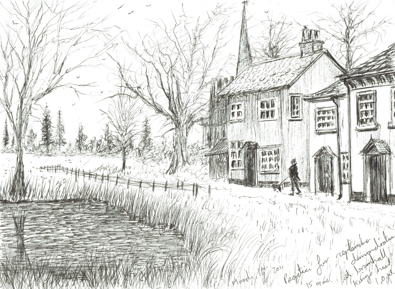 English Village by Vincent Alexander Booth