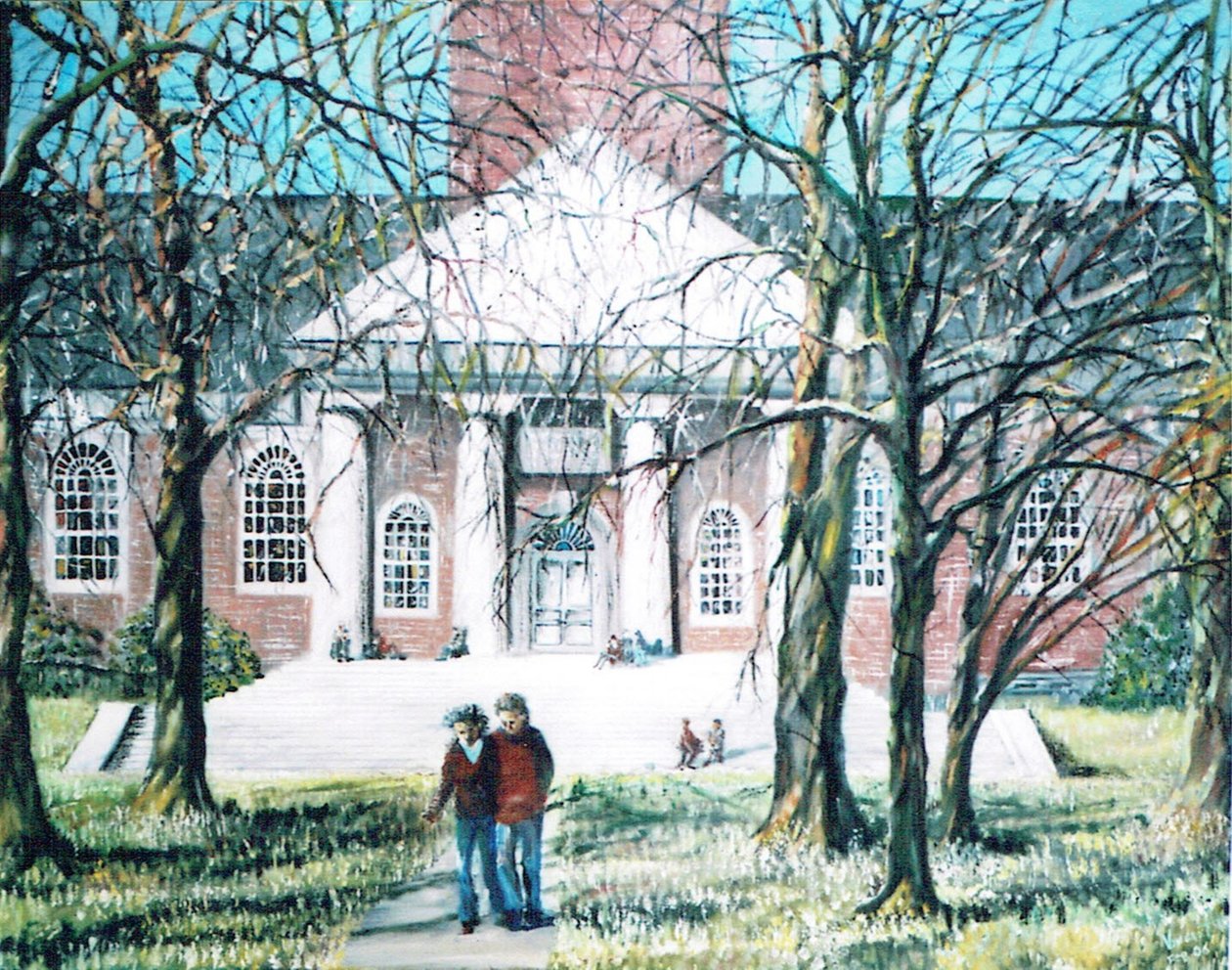 Harvard walk by Vincent Alexander Booth