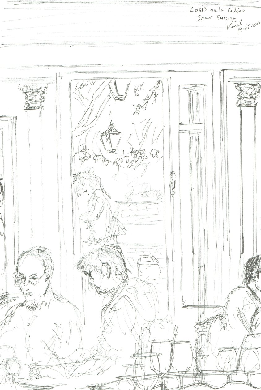 St Emilion Restaurant by Vincent Alexander Booth
