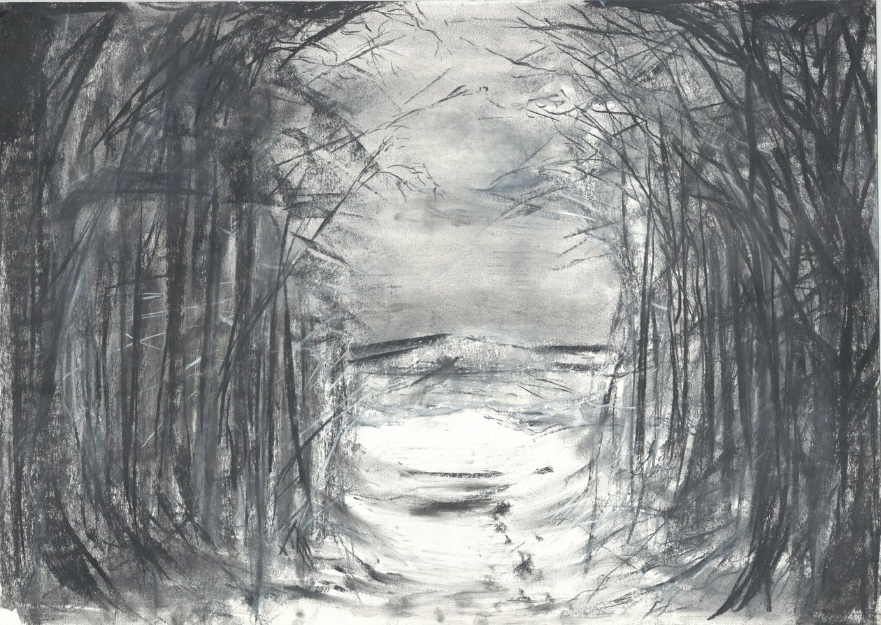 Top of the Lane Osmotherley by Vincent Alexander Booth