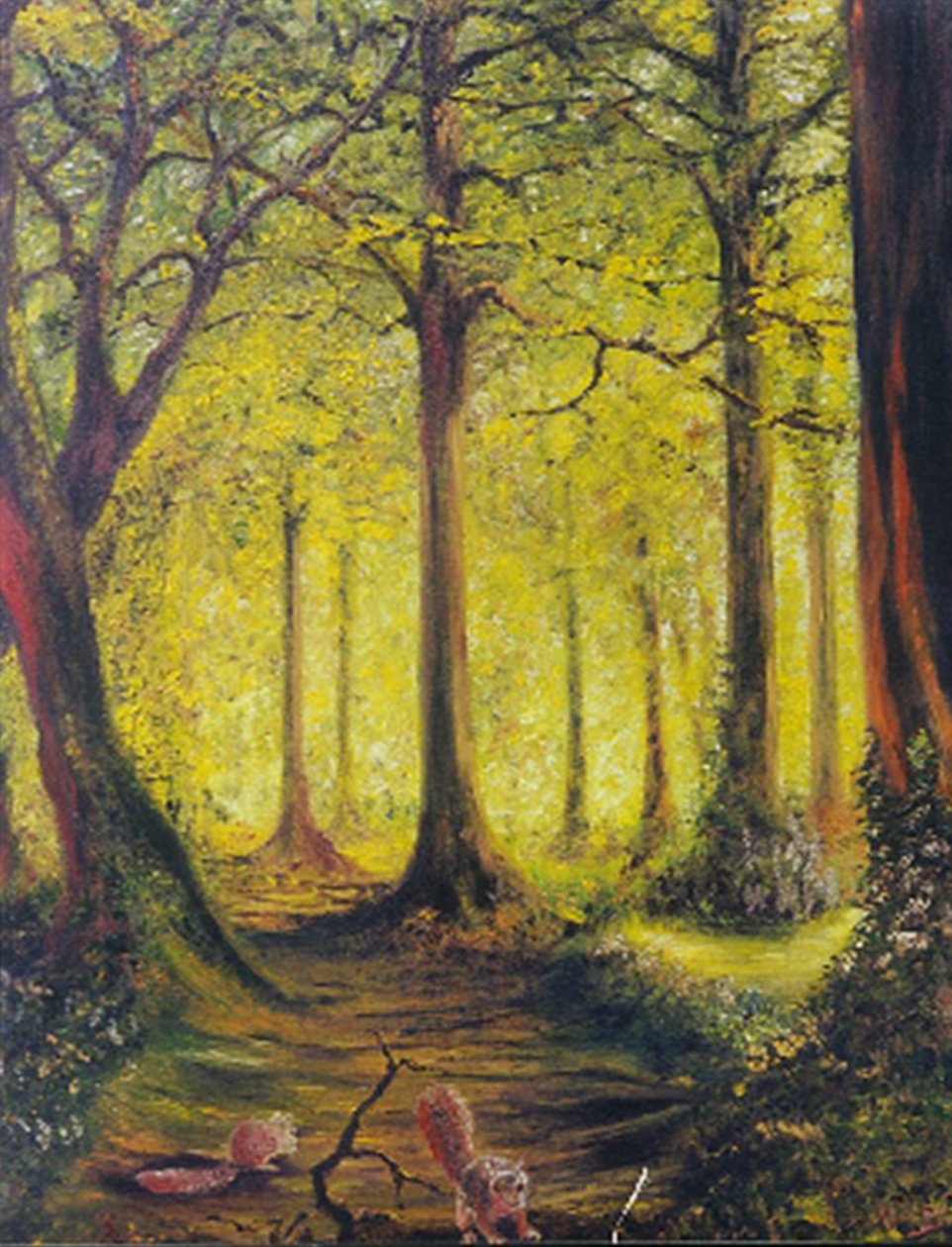 Woodland Yellow by Vincent Alexander Booth