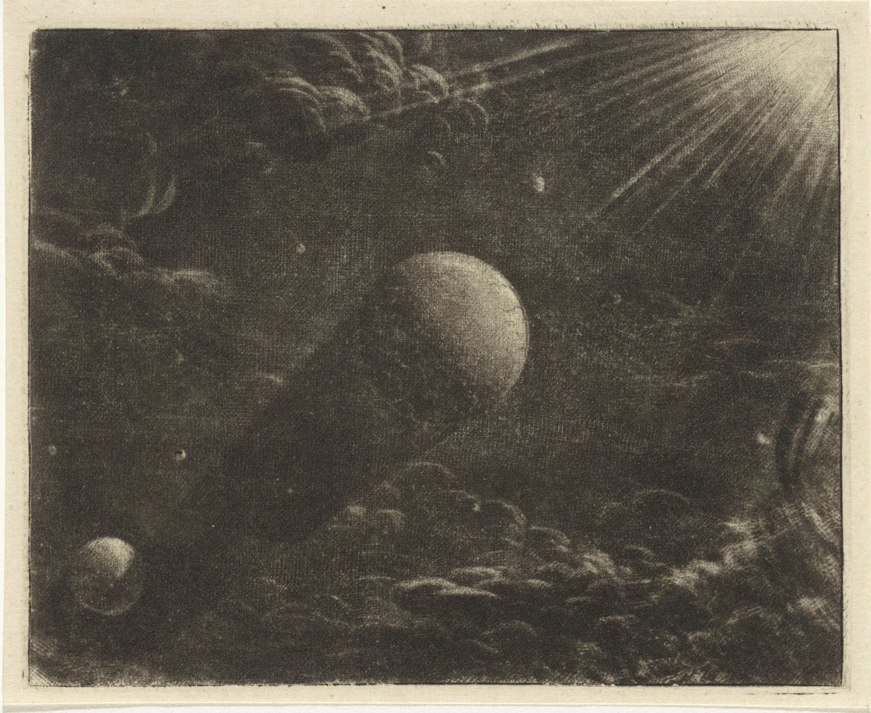 Lunar Eclipse by Vincent Laurensz. van der Vinne (II)
