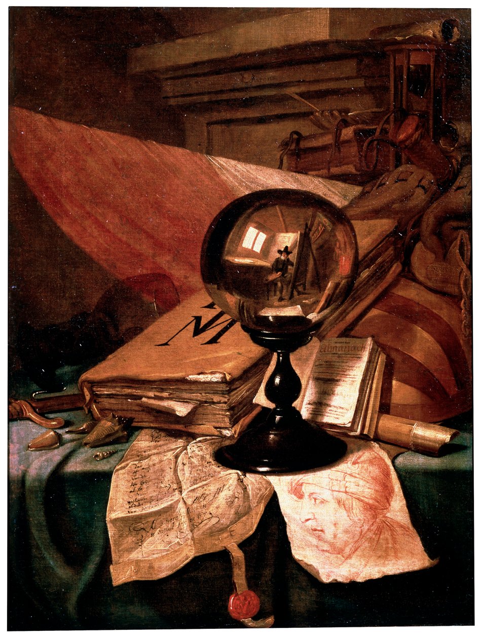 Vanitas by Vincent Laurentz van der Vinne I