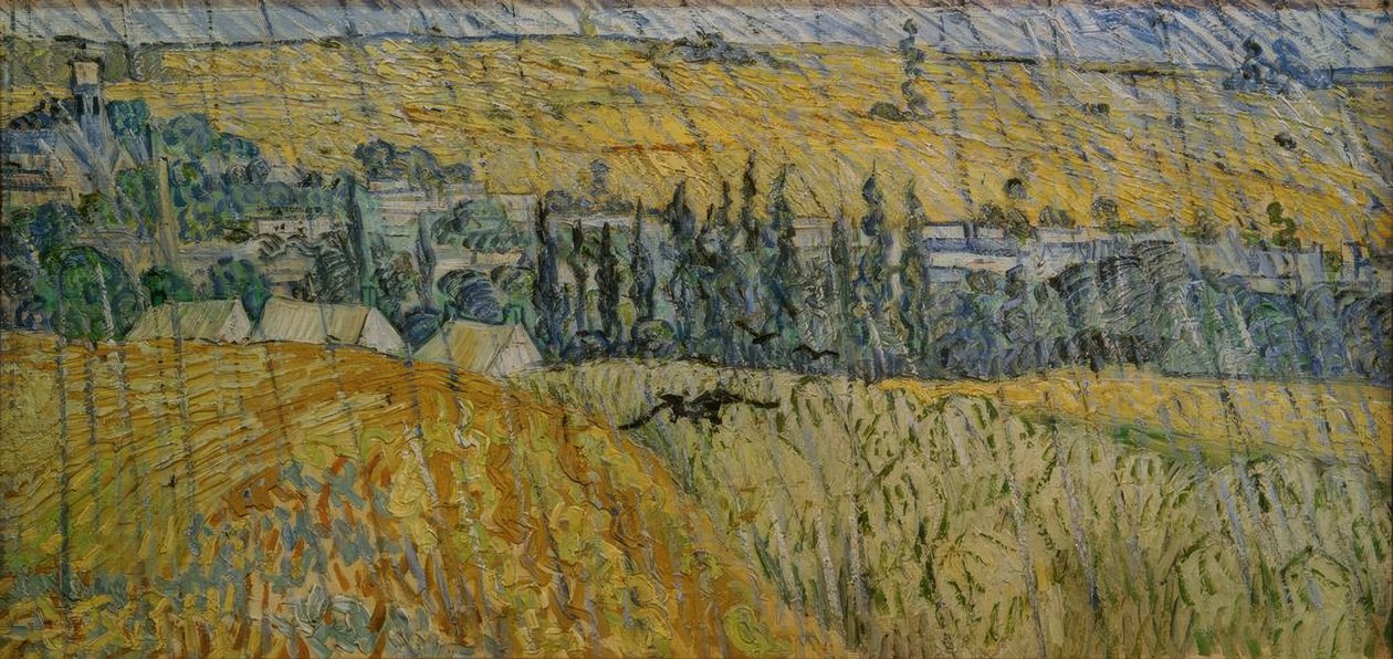 Auvers in the Rain by Vincent van Gogh