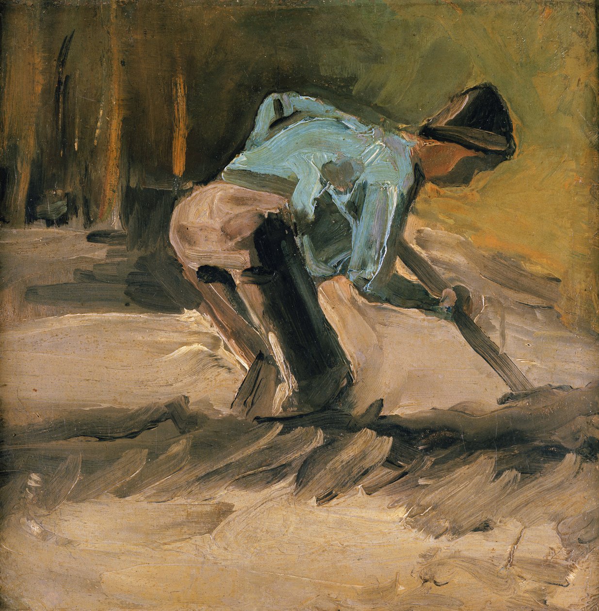 Man at Work by Vincent van Gogh