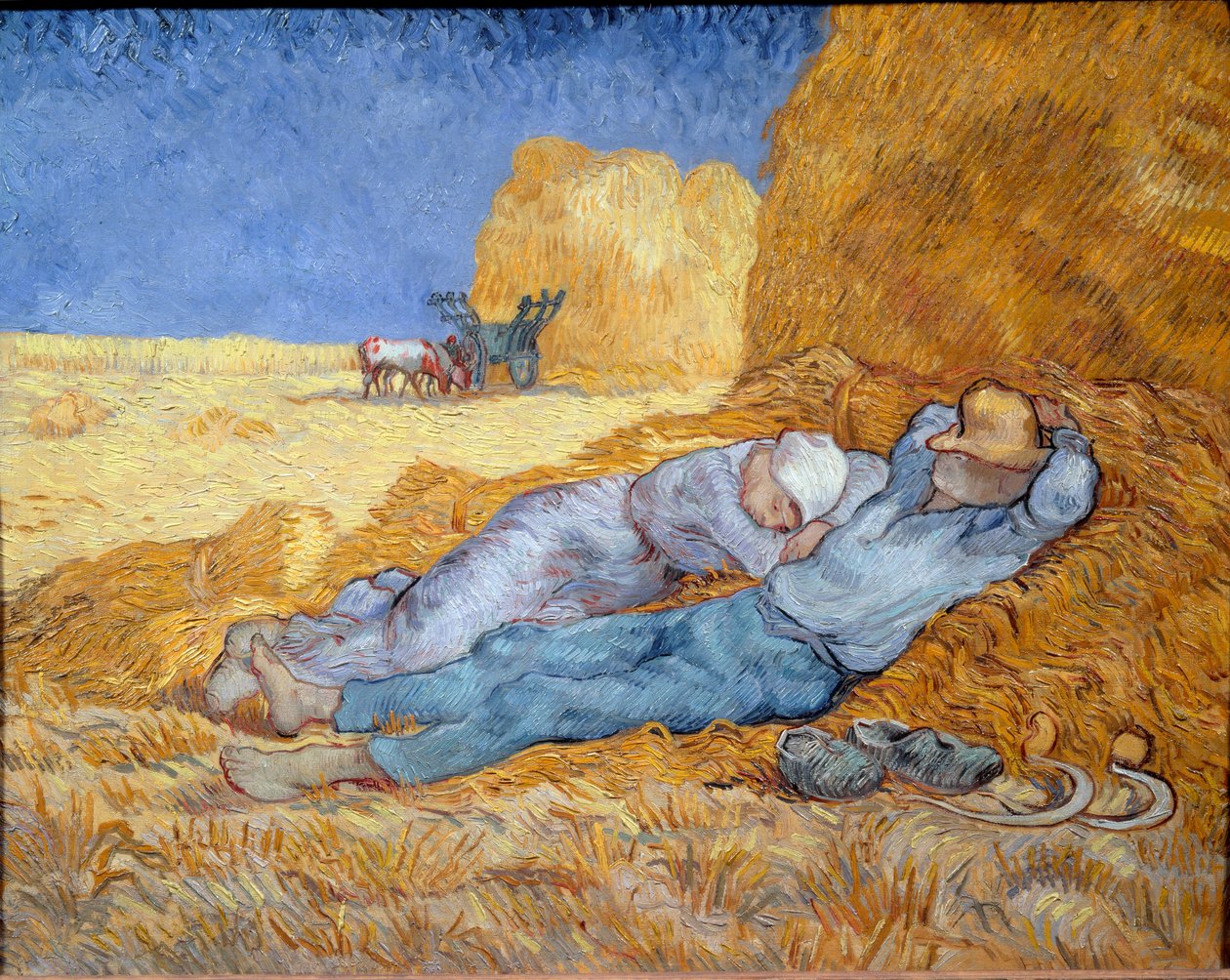 Noon, or The Siesta by Vincent van Gogh